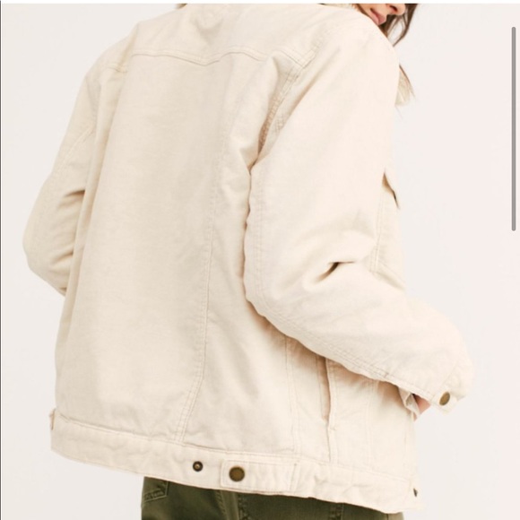 LAST CHANCE! Free People Rolla’s Oversized Sherpa Jacket Corduroy - Picture 2 of 4